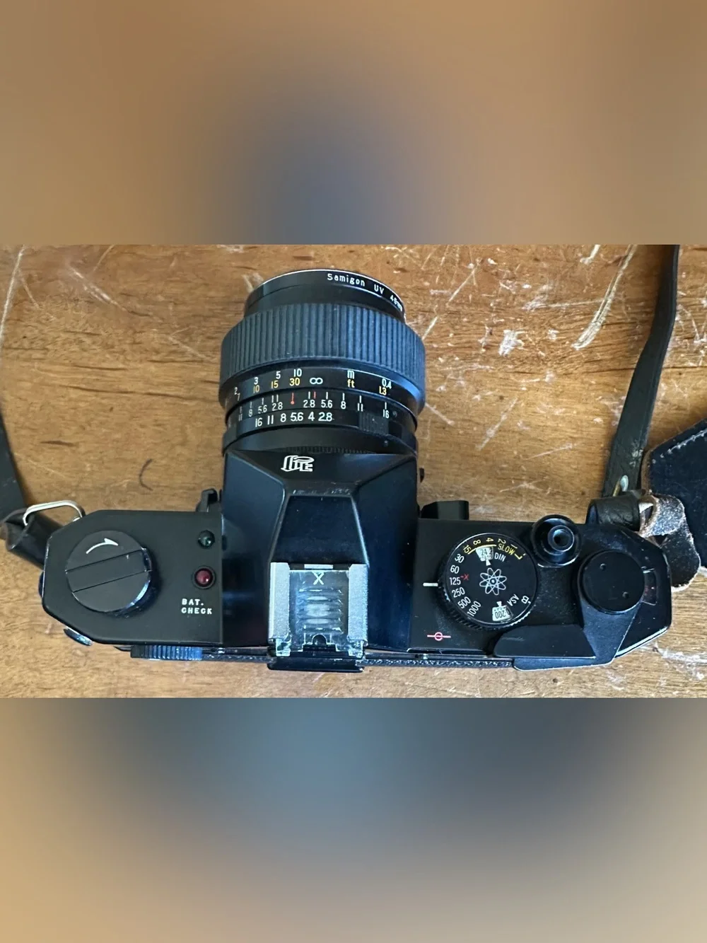 Yashica TL Electro X  35mm Film SLR  Camera w/Bushnell Automatic 1:2.8 35mm Lens